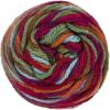 imageRed Heart With Love Yarn Metallic  RoyalPrint  Fruit Punch