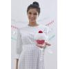 imageRed Heart With Love Yarn Metallic  RoyalPrint  Waterlily