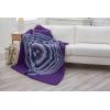 imageRed Heart With Love Yarn Metallic  RoyalSolid  Aubergine