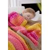 imageRed Heart With Love Yarn Metallic  RoyalSolid  Bubble Gum