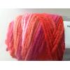 imageRed Heart With Love Yarn Metallic  RoyalStripe  Passion Stripe
