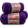 3-pack - Aubergine
