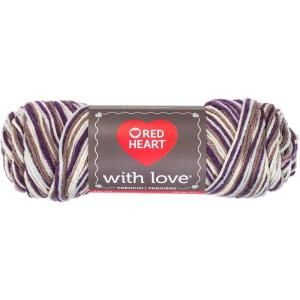 imageRed Heart With Love Yarn Metallic  RoyalPrint  Renaissance