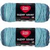 imageRED HEART E3053970 Super Saver Ombre Yarn SuedeBlueTiful