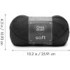imageRED HEART E7289388 Heart Soft Yarn WheatGray Heather