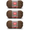 imageRED HEART E7289388 Heart Soft Yarn WheatToast