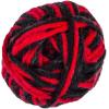 imageRED HEART Team Spirit Chunky Yarn RedWhiteRedBlack