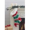 imageRed Heart Super Saver Econ Blacklight YarnFleck  Frosty Green