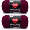imageRed Heart Super Saver Jumbo Yarn Cafe LatteBurgundy