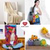 imageRed Heart Super Saver OatmealLight Periwinkle