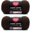 imageRED HEART RED HEART Super Saver Jumbo Yarn RoyalCofee
