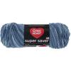 imageRed Heart Super Saver Econ Blacklight YarnPrint  Blue Tones