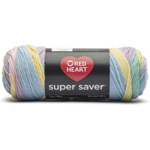 imageRED HEART 66399 Super Saver Yarn Mexicana PrintBaby Rainbow