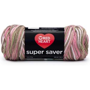 imageRED HEART 66399 Super Saver Yarn Mexicana PrintPrint  Pink Camo