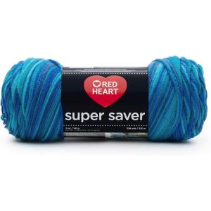 imageRED HEART E3000886 Super Saver Yarn BluePrint  Macaw