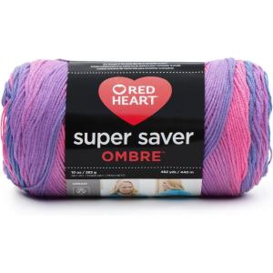 imageRED HEART E3053970 Super Saver Ombre Yarn SuedeSweet Treat