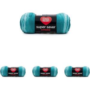 imageRED HEART E3053985 Super Saver Ombre Yarn Velvet4 Pack
