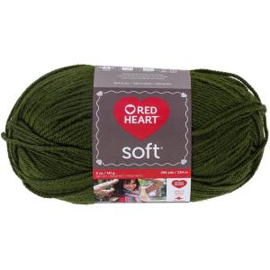 imageRED HEART E7289388 Heart Soft Yarn WheatDark Leaf