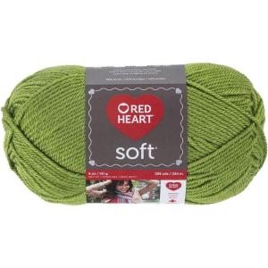 imageRED HEART E7289388 Heart Soft Yarn WheatGuacamole
