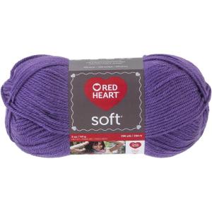 imageRED HEART E7289388 Heart Soft Yarn WheatLavender