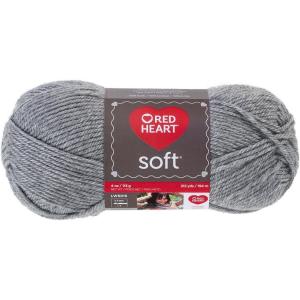imageRED HEART E7289388 Heart Soft Yarn WheatLight Gray Heather