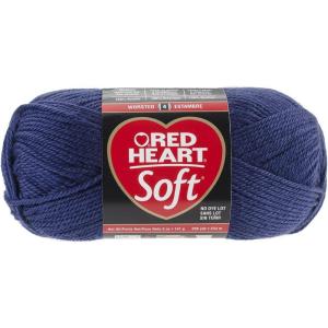 imageRED HEART E7289388 Heart Soft Yarn WheatNavy
