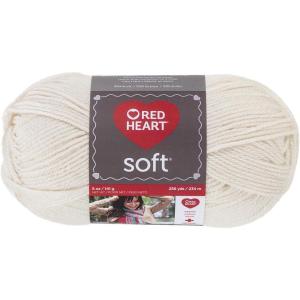 imageRED HEART E7289388 Heart Soft Yarn WheatOffwhite
