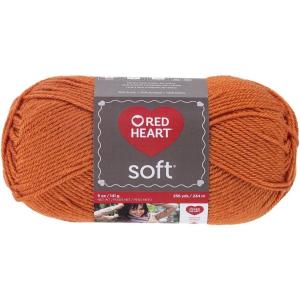 imageRED HEART E7289388 Heart Soft Yarn WheatTangerine