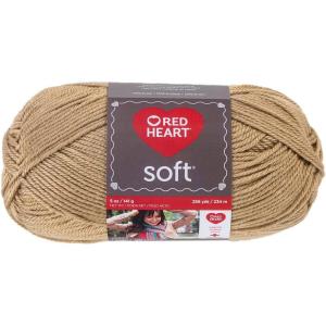 imageRED HEART E7289388 Heart Soft Yarn WheatWheat