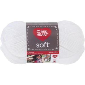 imageRED HEART E7289388 Heart Soft Yarn WheatWhite
