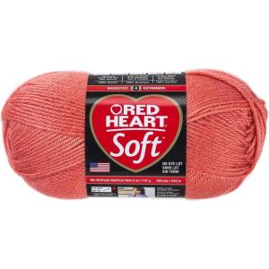 imageRED HEART RED HEART Soft Yarn CoralCoral