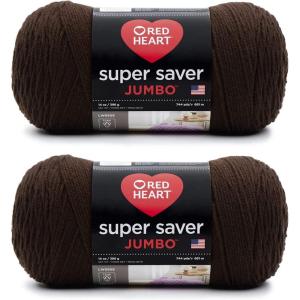 imageRED HEART RED HEART Super Saver Jumbo Yarn RoyalCofee