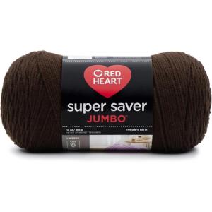imageRED HEART RED HEART Super Saver Jumbo Yarn RoyalCoffee