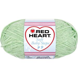 imageRED HEART Soft Baby Steps Yarn  Baby Green1 Pack