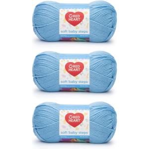 imageRED HEART Soft Baby Steps Yarn AquaBaby Blue