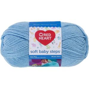 imageRED HEART Soft Baby Steps Yarn AquaMulticolor