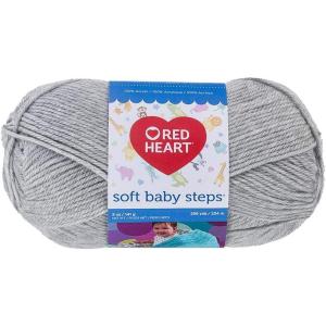 imageRED HEART Soft Baby Steps Yarn LavenderElephant