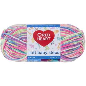 imageRED HEART Soft Baby Steps Yarn LavenderGiggle