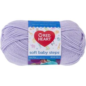 imageRED HEART Soft Baby Steps Yarn LavenderLavender