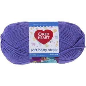 imageRED HEART Soft Baby Steps Yarn LavenderLight Grape