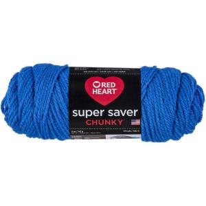 imageRED HEART Super Saver Chunky Black YarnBlue