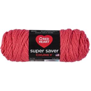 imageRED HEART Super Saver Chunky Black YarnFlamingo