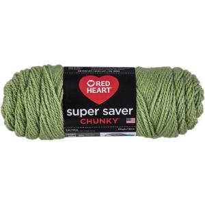 imageRED HEART Super Saver Chunky Black YarnTea Leaf