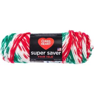 imageRED HEART Super Saver Fair Isle yarn JingleJingle