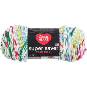 imageRED HEART Super Saver Fair Isle yarn JingleWinter