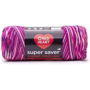 imageRED HEART Super Saver Jumbo Yarn Pale YellowBerry Pooling
