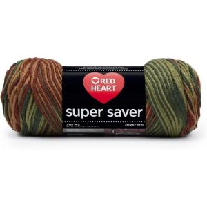 imageRED HEART Super Saver Yarn  MonetPrint  Fall