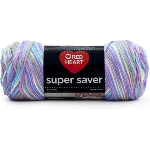 imageRED HEART Super Saver Yarn  MonetPrint  Monet