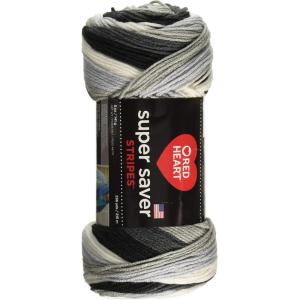 imageRED HEART Super Saver Yarn  MonetStripe  Newspaper
