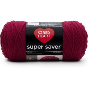 imageRED HEART Super Saver Yarn Aran FleckBurgundy